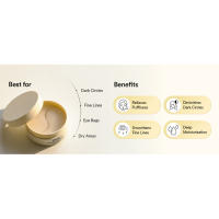 Abib Self Care Gifts Women: Collagen Patch Crme Jericho Rose Tube - Tratamiento antienvejecimiento debajo de los ojos para ojeras y arrugas, - details 2