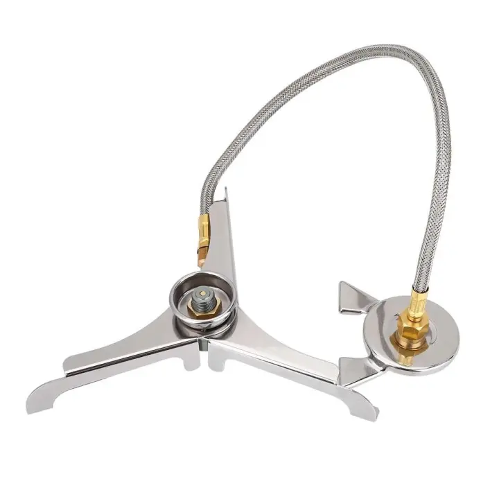 Adaptador de estufa para exteriores, convertidor, cartucho de tinta, conector de tanque de combustible, accesorios de cocina para acampar, senderismo y picnic - 1