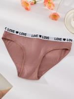 7 unids/set de bragas de algodón para mujer, calzoncillos suaves sexis, bragas bonitas con letras para niñas, lencería elástica transpirable para mujer, XS-XL - details 6