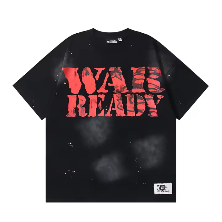 Camisetas de Verano Casuales para Hombres de Algodón Puro Cuello Redondo, Manga Corta, Impresión de Logotipo, Moda Deportiva y Ropa - 1