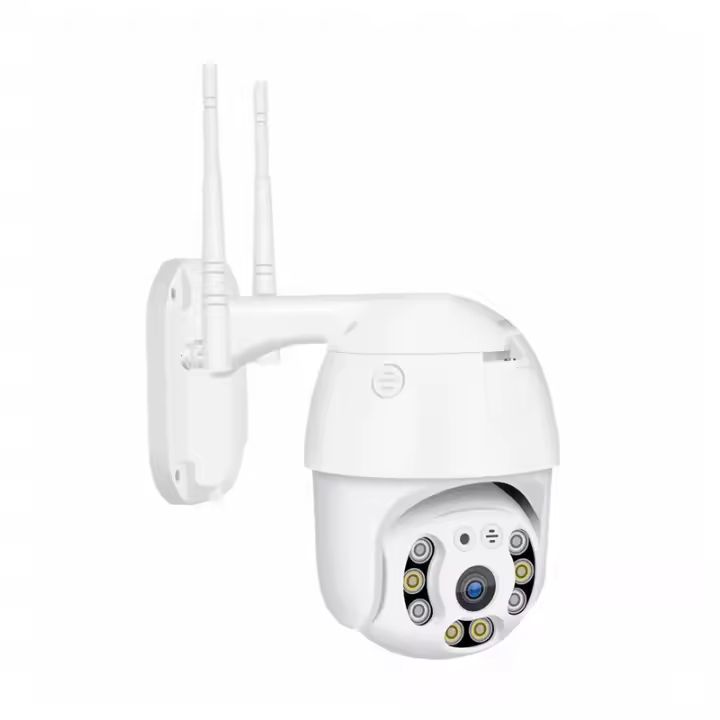 Cámara exterior 360 grados doméstico wifi Internet remoto inteligente Visión nocturna alarma vigilancia - 1