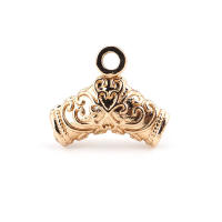 Colgantes de tubo curvado de nube de latón, Color oro de 18K de alta calidad, conector de pulsera, suministros para fabricación de joyas, accesorios Diy - details 22