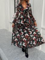 Vestido Boho para Mujer Elegante y Chic Diseño Maxi Algodón Completo Moda Coreana en Tendencia - details 9