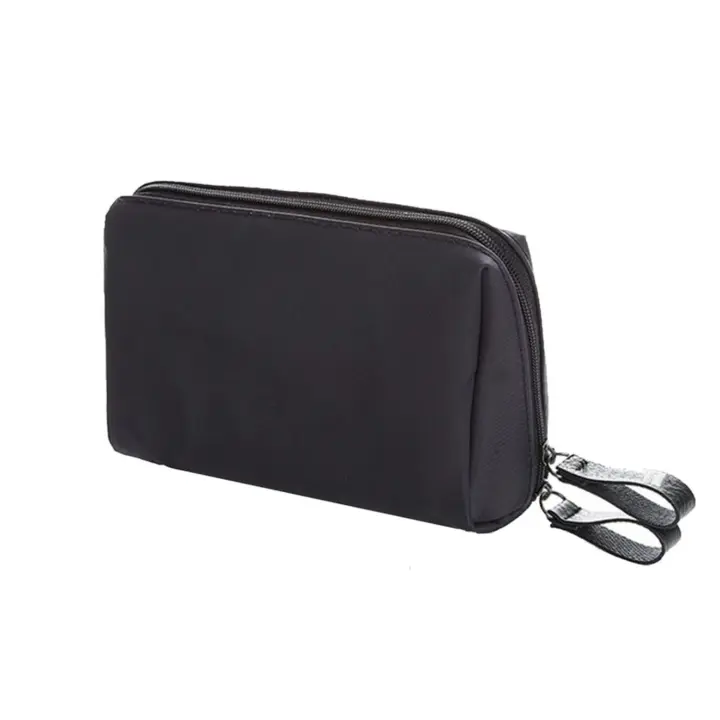 Bolsa de maquillaje de viaje, pequeña bolsa de cosméticos de viaje, bolsa de aseo portátil impermeable con cremallera - 1