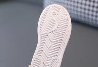 Zapatillas de deporte para niños y niñas, zapatos informales antideslizantes de diseño de moda, transpirables con gancho, color blanco, para exteriores - details 4