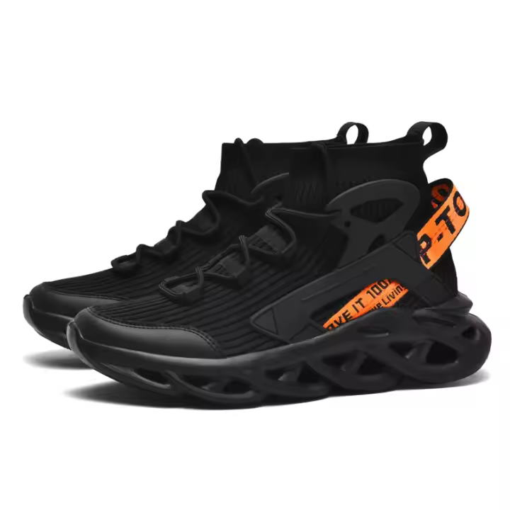 Zapatillas Deportivas de Malla Transpirable a Media Pantorrilla para Hombre - 1