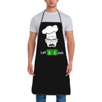 Babero personalizado Breaking Bad Time delantales hombres mujeres Unisex adulto Chef cocina Walter White Tablier cocina jardinería - details 63