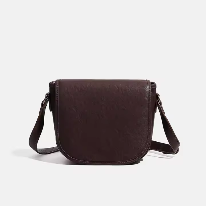 Nuevo bolso de sillín retro, bolso de hombro simple y versátil para mujer, bolso de mensajero informal. - 1