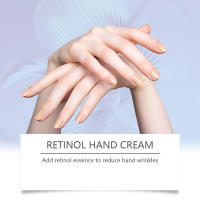 Crema de manos Retinol, cuidado hidratante con manteca de karité para líneas finas en las manos, mejora la sequedad y la nutrición - details 7
