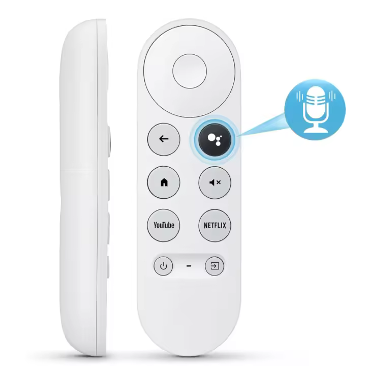 Estoy enviando a Distancia de repuesto por Voz, Compatible con Google Chromecast 4K Snow Smart TV Streaming Stick - 1