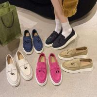 Mocasines de Verano para Mujer Zapatos Planos de Ante y Moda Primavera Otoño - details 2
