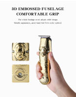 Kemei-cortadora de pelo profesional Zero Gapped t-blade, cortapelos recargable, cortapelos de cabeza calva, máquina de corte de pelo de barbero - details 8