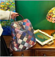 Mochila pequeña de estilo europeo y americano para mujer, morral de gran capacidad para viajes y ocio, novedad - details 0