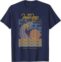 Camiseta The Beach Boys Good Vibrations, ropa Vintage para hombre, camisetas informales de algodón para uso diario en las cuatro estaciones, camiseta de gran tamaño - details 0