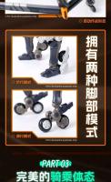 Modelo de Motocicleta Autónica a Escala 1/12 Figuras de Acción de Caballero y Horseman - details 8