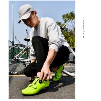 Zapatillas de ciclismo de carretera para hombre y mujer, zapatos planos de velocidad para bicicleta de montaña, con calas Spd y Pedal, novedad - details 15