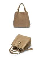 Bolso Bandolera Para Mujer CH Embossed Con Diseño De Impresión De Letras Gran Capacidad Elegante Temperamento Bolso De Mano Casual - details 7