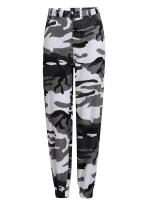 Pantalones de tiro medio para mujer, pantalones Cargo holgados de camuflaje para primavera y otoño, pantalones bombachos cómodos - details 4