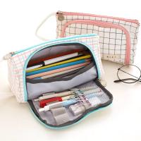 Estuche de lápices de colores, Bolsa Escolar Kawaii de gran capacidad, caja de bolígrafos escolares, papelería - details 3