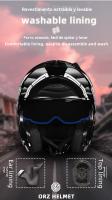 Casco moto mujer modular aire libre seguro carretera trail hombre - details 5