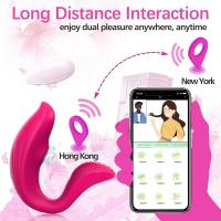 Juguetes sexuales para adultos, vibrador de clítoris y punto G con control remoto, pulso de 9 pulsaciones y 9 modos de vibración, impermeable y recargable, juguete sexual vibratorio de conejo para mujeres y parejas - details 2