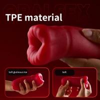 Leten-vibrador masturbador masculino, automático, lamiendo la lengua, mamada, Vagina, coño de bolsillo, juguete sexual Oral para hombres adultos - details 3