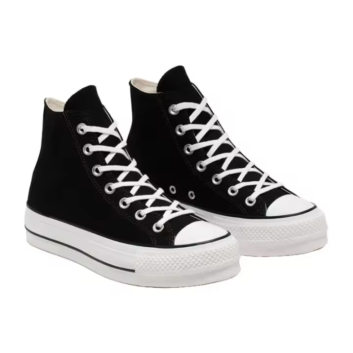Zapatillas Plataforma All Plataforma bota Estrella Negra |   Clásicas y elegantes |   Estilo Retro Urbano - 1