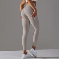 -Leggings de yoga sexys para mujer, pantalones de cintura alta para entrenamiento, gimnasio, correr - details 39