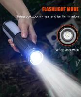 Linterna de camping multifuncional 2 en 1 recargable y retráctil Linterna de camping con gancho Luces de trabajo de emergencia para exteriores - details 2