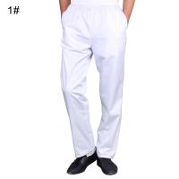 Pantalones de hombre restaurante cocina chef trabajo pantalones largos - details 9