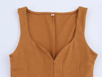 OUWU-Nueva ropa de mujer estilo europeo americano mono largo sencillo y cómodo moderno y versátil - details 1