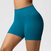 Pantalones cortos de gimnasio ajustados de estiramiento alto cómodos respirables deportivos de cintura para mujer, ropa deportiva para mujer para - details 30