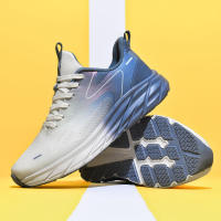 Zapatillas de correr de malla para hombre y mujer, zapatos deportivos informales, talla grande - details 3