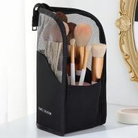 Bolsa de cosméticos de PVC, gran capacidad, impermeable, multifuncional, bolsa de almacenamiento de maquillaje de malla - details 0