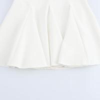 Vestido clásico de moda para mujer con dobladillo ancho y lazo - details 19