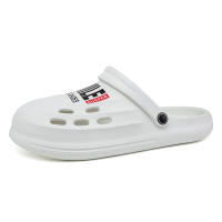 Zuecos de jardín para hombre, sandalias negras para exteriores, zapatillas de playa - details 8