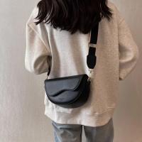 Bolso de Mano con Tapa Abatible de Color Sólido Bolso Ancho para Hombro con Correa para Mujer - details 21