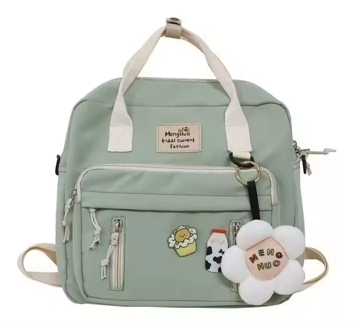 Mochila Kawaii Multifuncional Estilo Coreano Juvenil, Moda - 1