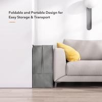 Colchón Plegable de Espuma Viscoelástica 90x190cm, Grosor de 10cm, Colchón Plegable Invitados de Tres Partes con Bolsa de Transporte, Funda Cómoda y Transpirable, 90x190x10cm - details 11