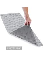 Alfombra de baño Alfombra antideslizante de 1,2 cm de grosor Alfombra de baño suave Alfombra de baño absorbente de agua Alfombra de puerta de tela de franela Decoración del hogar - details 1