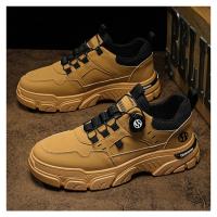 Zapatos informales de otoño para hombre, zapatillas de deporte de cuero para hombre, cómodos y suaves zapatos de tabla de Wark para hombre, zapatos de plataforma para hombre Кроссо ти... - details 19
