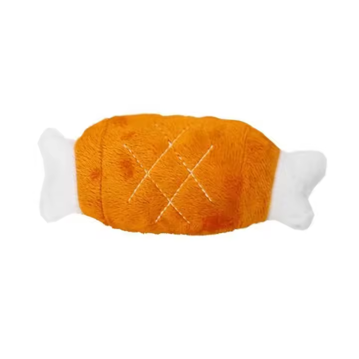 Juguete de peluche de terciopelo de maíz para mascotas, juguete interactivo para aliviar la congestión, juguete para mascotas - 1