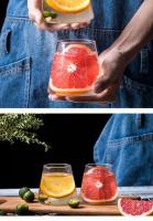 Taza de café con forma de montaña, agua, jugo japonés, té, vino, taza para beber, canecas de cristal para whisky - details 5