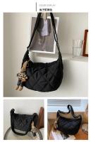 Bolsos cruzados bordados para mujer, bolsos de gran capacidad, bandolera de hombro, bolso de compras Hobos de moda Popular para mujer - details 50