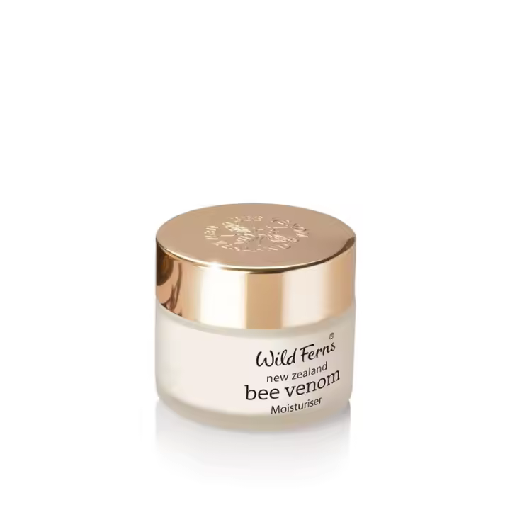 Crema hidratante con veneno de abeja Wild Ferns Zealand con miel de Manuka 80+, 99% natural, 100 gramos - 1