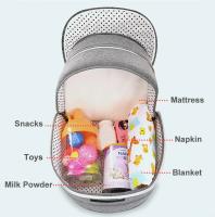 Cuna portátil transpirable para bebé, nido de Mosquitos de viaje, multifunción para recién nacidos, cuna portátil - details 8