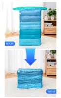 Bolsas de vacío de compresión para almacenamiento de ropa, accesorios de viaje, grandes bolsas de plástico para guardar mantas - details 4