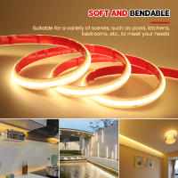 GAHADA Tira LED COB de Alta Densidad Impermeable IP68, Control Inteligente Wifi, Suministro de Energía, Cinta Flexible para Iluminación y Decoración - details 5