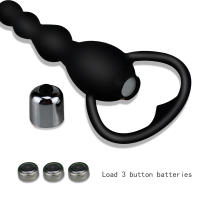 Juguetes Sexuales de Silicona para Hombres y Mujeres Entrenador de Anales con Vibrador y Bolas para Principiantes Juguetes de Diversión - details 1