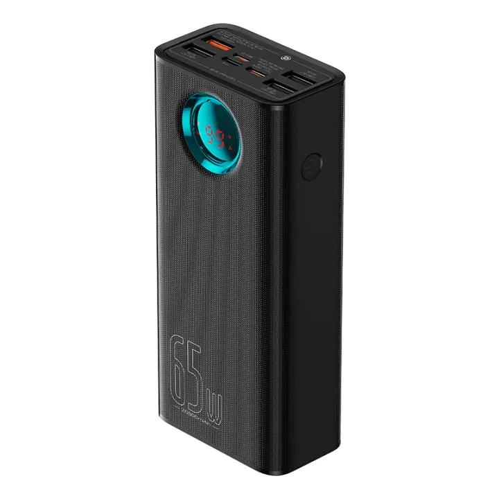 Baseus Power Bank 30000mAh Cargador portátil PD 65W Micro USB Para smartphones, portátiles y tablets bateria externa móvil - 1